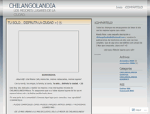 Tablet Screenshot of chilangolandia.wordpress.com