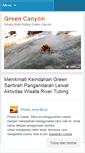 Mobile Screenshot of gogreencanyon.wordpress.com