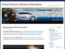 Tablet Screenshot of browserflashgamearcade.wordpress.com