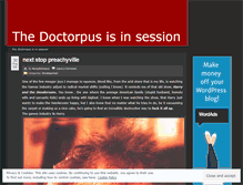 Tablet Screenshot of doctorpus.wordpress.com
