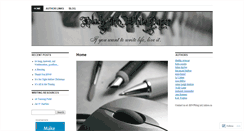 Desktop Screenshot of blackinkwhitepaper.wordpress.com