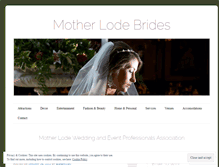 Tablet Screenshot of motherlodebrides.wordpress.com