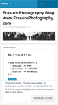 Mobile Screenshot of frasurephotography.wordpress.com