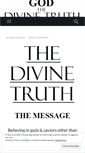Mobile Screenshot of divinetruth.wordpress.com