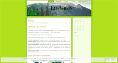 Desktop Screenshot of ecoamigos71.wordpress.com