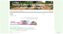 Desktop Screenshot of mlkheritageenrichmentcenter.wordpress.com