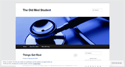Desktop Screenshot of oldmedstudent.wordpress.com