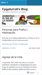 Mobile Screenshot of cpgaturro6.wordpress.com