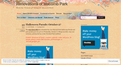 Desktop Screenshot of macombparkdc.wordpress.com