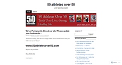 Desktop Screenshot of 50athletesover50.wordpress.com