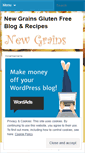 Mobile Screenshot of newgrainsblog.wordpress.com