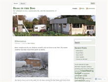 Tablet Screenshot of bloginthebog.wordpress.com