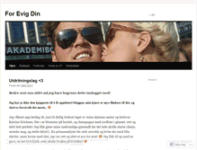 Tablet Screenshot of forevigdin.wordpress.com