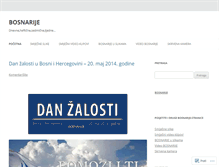 Tablet Screenshot of bosnarije.wordpress.com