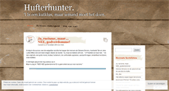 Desktop Screenshot of hufterhunter.wordpress.com