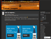 Tablet Screenshot of casualimages.wordpress.com