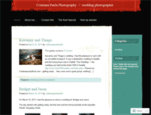 Tablet Screenshot of cristianapaulastudio.wordpress.com