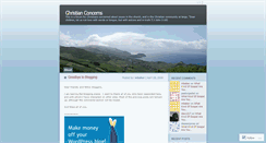 Desktop Screenshot of christianconcerns.wordpress.com