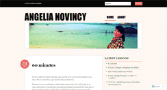 Desktop Screenshot of angelianovincy.wordpress.com