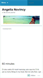 Mobile Screenshot of angelianovincy.wordpress.com