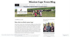 Desktop Screenshot of missioncapetown.wordpress.com