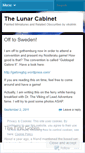 Mobile Screenshot of lunarcabinet.wordpress.com