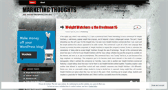 Desktop Screenshot of marketingmgtcr.wordpress.com