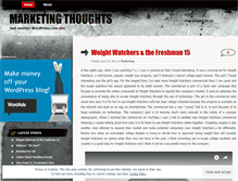 Tablet Screenshot of marketingmgtcr.wordpress.com