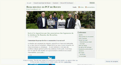 Desktop Screenshot of eluspcfrouen.wordpress.com