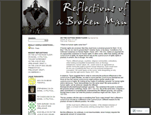 Tablet Screenshot of brokenreflections.wordpress.com
