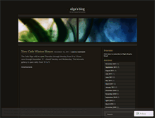 Tablet Screenshot of orcasislandartworks.wordpress.com