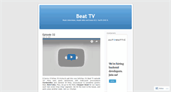 Desktop Screenshot of beattv.wordpress.com