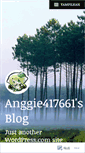 Mobile Screenshot of anggie417661.wordpress.com