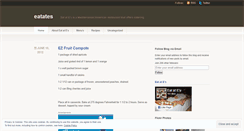 Desktop Screenshot of eatates.wordpress.com