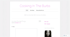 Desktop Screenshot of cookingintheburbs.wordpress.com