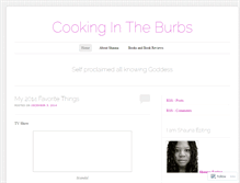 Tablet Screenshot of cookingintheburbs.wordpress.com