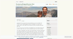 Desktop Screenshot of nationalparksonline.wordpress.com