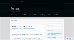 Desktop Screenshot of oneasiaa.wordpress.com
