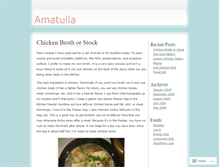 Tablet Screenshot of amatulla.wordpress.com