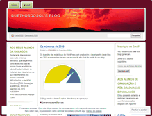 Tablet Screenshot of guethosdosol.wordpress.com