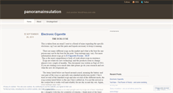 Desktop Screenshot of panoramainsulation.wordpress.com