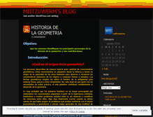 Tablet Screenshot of miitzuwerm.wordpress.com