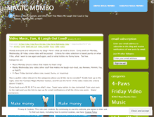 Tablet Screenshot of magicmumbo.wordpress.com