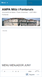 Mobile Screenshot of ampamilaifontanals.wordpress.com