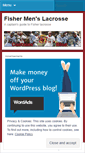 Mobile Screenshot of fishermenslacrosse.wordpress.com