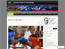 Tablet Screenshot of ankaraboks.wordpress.com