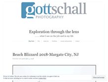 Tablet Screenshot of gottschallphotography.wordpress.com