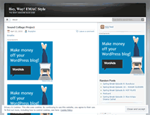 Tablet Screenshot of heyway.wordpress.com