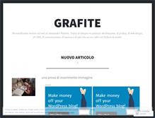 Tablet Screenshot of grafite.wordpress.com