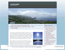 Tablet Screenshot of ecoinnovation.wordpress.com